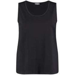 Samoon Basic Top - schwarz (01100)