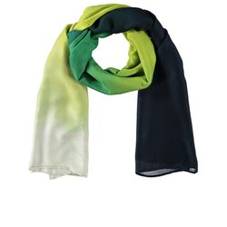 Samoon Leichter Chiffon-Schal - grün (05752)
