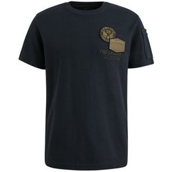 PME Legend T-shirt with badges - blue (Blue)