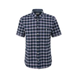 s.Oliver Red Label Shirt with a checked pattern - blue (58N4)
