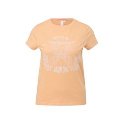 Q/S designed by T-shirt avec imprimé sur le devant - orange (21D0)