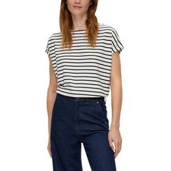 s.Oliver Red Label Striped T-shirt  - white (02H2)