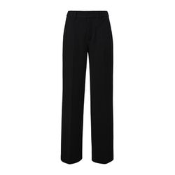 s.Oliver Red Label Regular fit: trousers with pressed pleats  - black (9999)