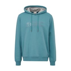 s.Oliver Red Label Hoodie with a logo print - green/blue (65D1)