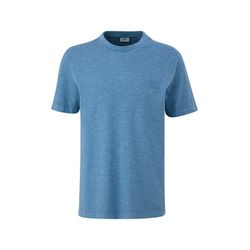 s.Oliver Red Label T-Shirt en jersey avec label imprimée  - bleu (54D1)