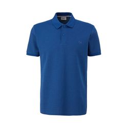s.Oliver Red Label Polo shirt with press studs  - blue (5620)