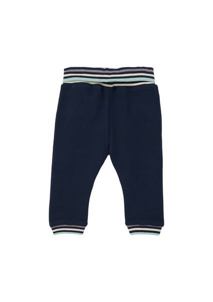 s.Oliver Red Label Tracksuit bottoms with a turn-down waistband  - blue (5952)