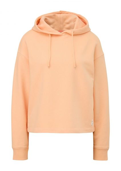Q/S designed by Cotton blend sweatshirt  - orange (2101)