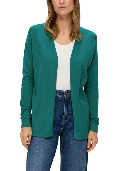 s.Oliver Red Label Open-fronted cardigan - blue (6680)