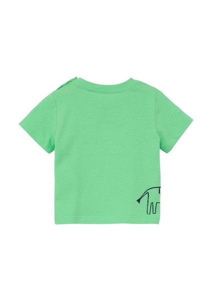 s.Oliver Red Label T-shirt with print detail - green (7303)