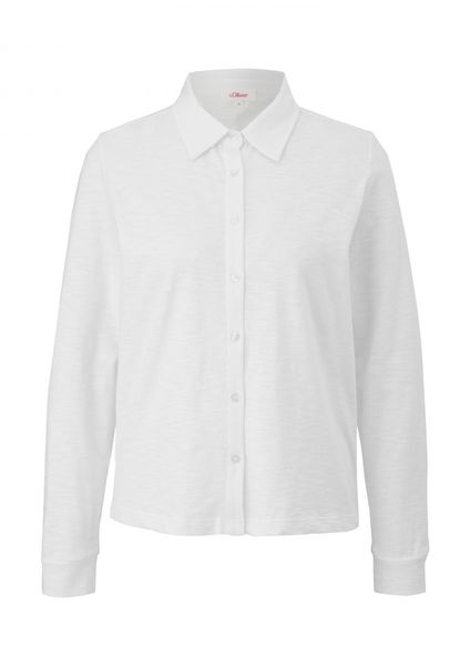 s.Oliver Red Label Jersey shirt blouse   - white (0210)