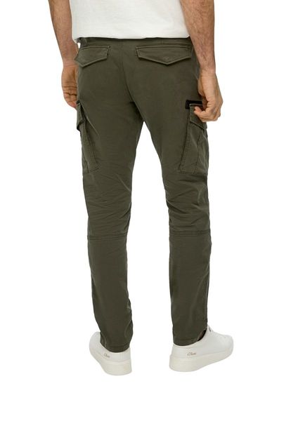s.Oliver Red Label Phoenix: cargo trousers with slim leg   - green (7940)