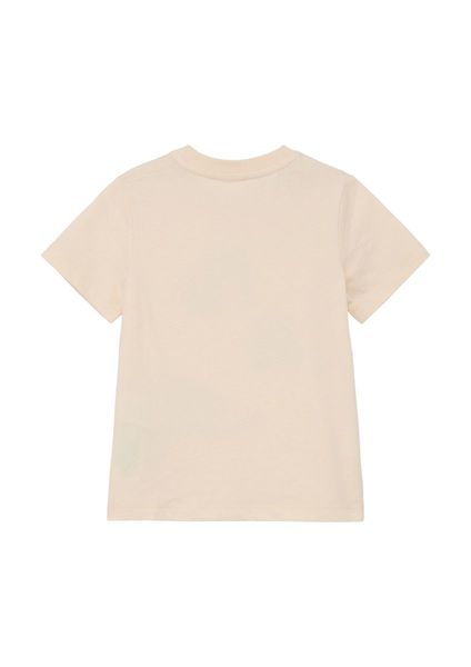 s.Oliver Red Label T-Shirt mit Frontprint   - beige (0805)