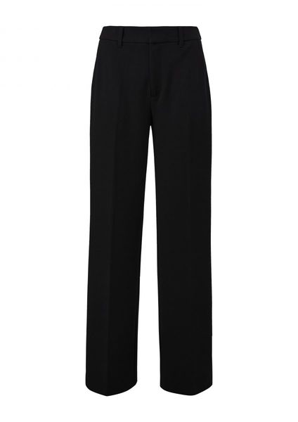 s.Oliver Red Label Regular: Pantalon à plis  - noir (9999)