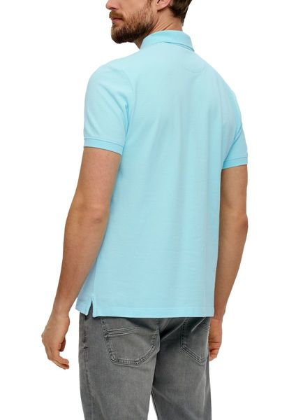 s.Oliver Red Label Poloshirt aus Baumwolle   - grün/blau (6040)