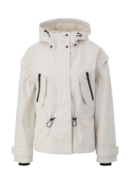 s.Oliver Red Label Outdoor-Jacke mit abnehmbaren Ärmeln  - weiß (0330)