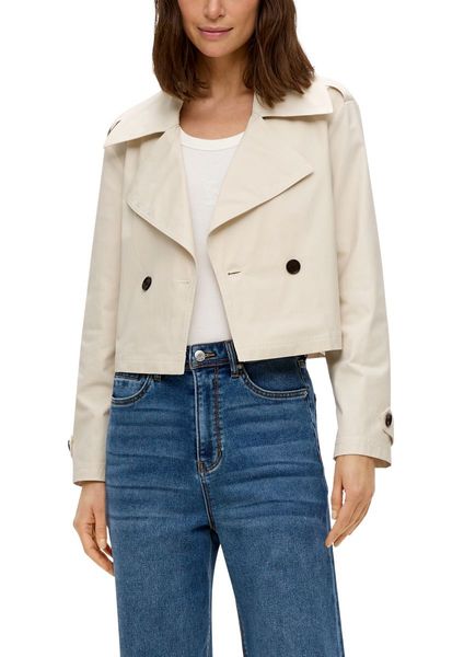 s.Oliver Red Label Jacket with lapel collar  - beige (8105)