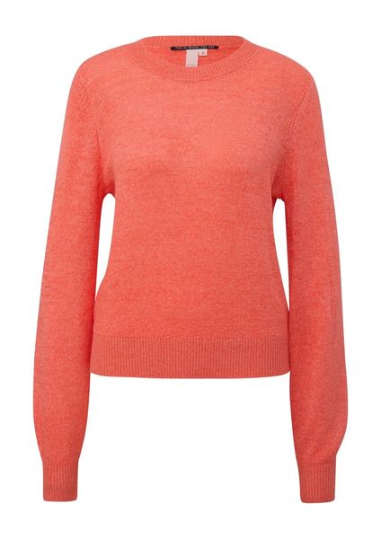Q/S designed by Knitted jumper  - orange (2347)