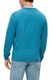 s.Oliver Red Label Pull en tricot avec logo brodé - vert/bleu (65W0)