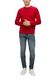 s.Oliver Red Label Pull en tricot avec logo brodé - rouge (3160)