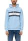 s.Oliver Red Label Hooded jumper with label print  - blue (50F1)