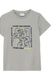 s.Oliver Red Label T-shirt with front print  - gray (9114)