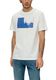 s.Oliver Red Label T-shirt with artwork - white (01D2)