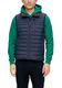 s.Oliver Red Label Quilted vest with stand-up collar - blue (5978)