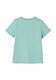 s.Oliver Red Label T-Shirt mit Relief-Print - grün/blau (6068)