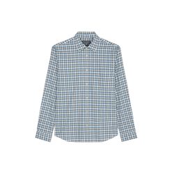 Marc O'Polo Regular Fit: Checked shirt - blue (S88)