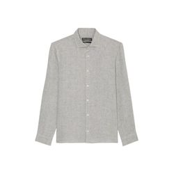 Marc O'Polo Pure linen shirt - gray (M96)