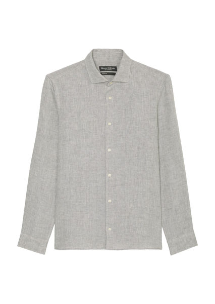 Marc O'Polo Pure linen shirt - gray (M96)
