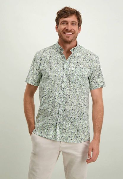 State of Art Short-sleeved shirt with print - white/green (1131)