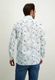 State of Art Linen blend shirt with print - white/blue (1156)