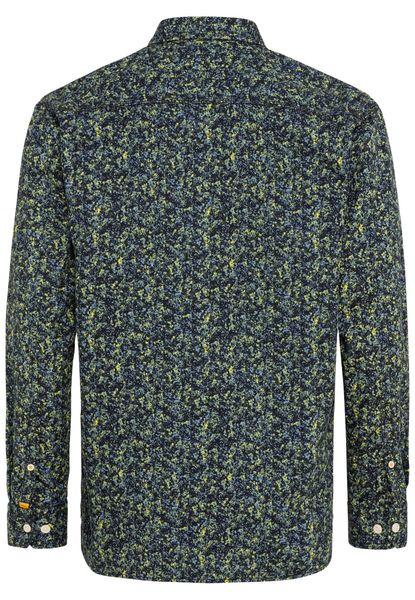 Camel active Long-sleeved shirt with allover print - green (62)