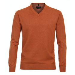 Casamoda V-neck jumper - orange (499)