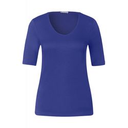 Street One Plain color t-shirt - blue (15614)
