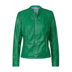 Street One Short biker jacket - green (15202)