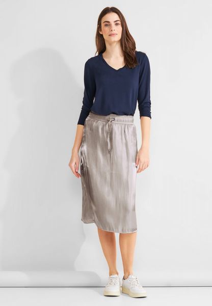 Street One Skirt with a shimmer look - beige (15437)