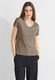 Street One Shimmer T-shirt - brown (15617)