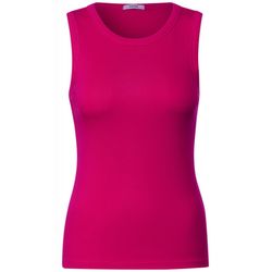 Cecil Basic ribbed top - pink (15597)
