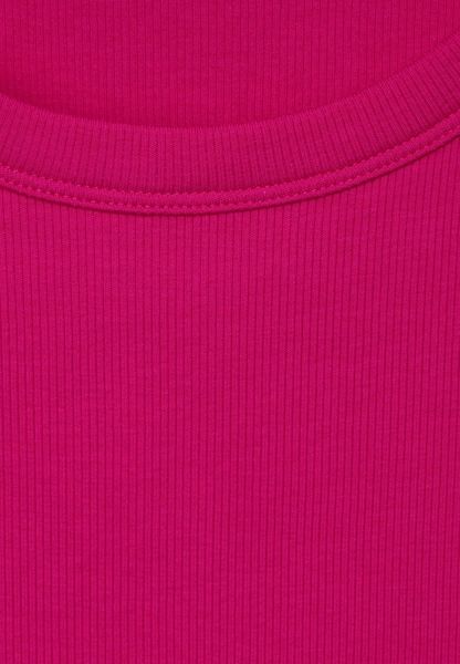 Cecil Basic ribbed top - pink (15597)