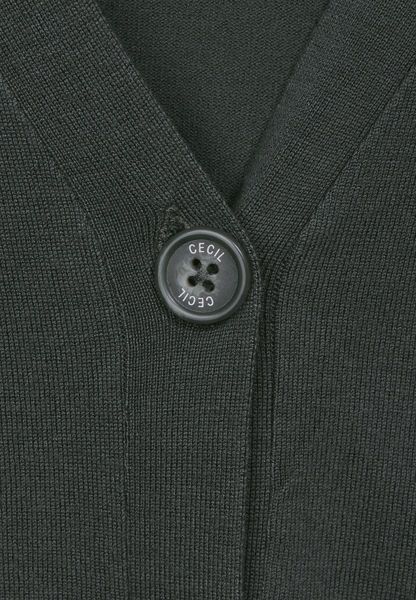 Cecil 3/4 sleeve cardigan - green (15382)