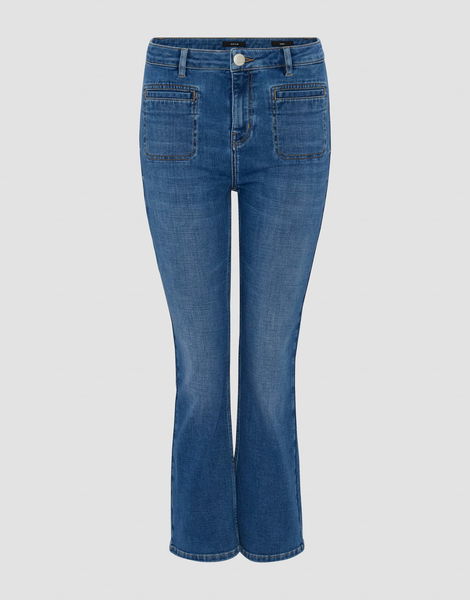 Opus Kick Flared Jeans - Edma french - blue (70140)