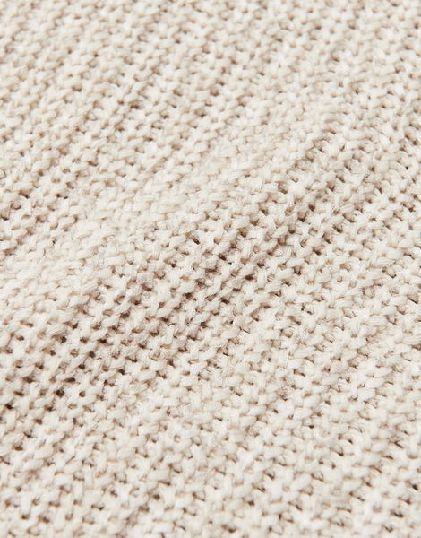 Opus Knitted sweater - Pauto - beige (20019)