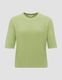 Opus Knitted shirt - Porima - green (30023)