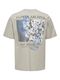 Only & Sons T-Shirt mit Rückenprint - grau (261395)