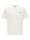 Only & Sons T-shirt avec impression dans le dos - blanc (193799)