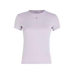 Tommy Jeans T-shirt with ribbed texture  - purple (W06)