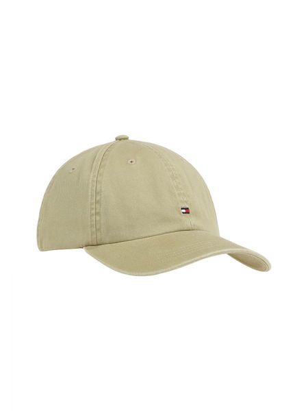 Tommy Hilfiger Baseball cap with embroidered flag - green (L9F)